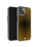 DailyObjects Rhombus Ochre Stride 2.0 Phone Case Cover For iPhone 15