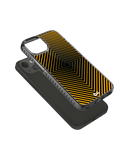 DailyObjects Rhombus Ochre Stride 2.0 Phone Case Cover For iPhone 15