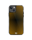 DailyObjects Rhombus Ochre Stride 2.0 Phone Case Cover For iPhone 15