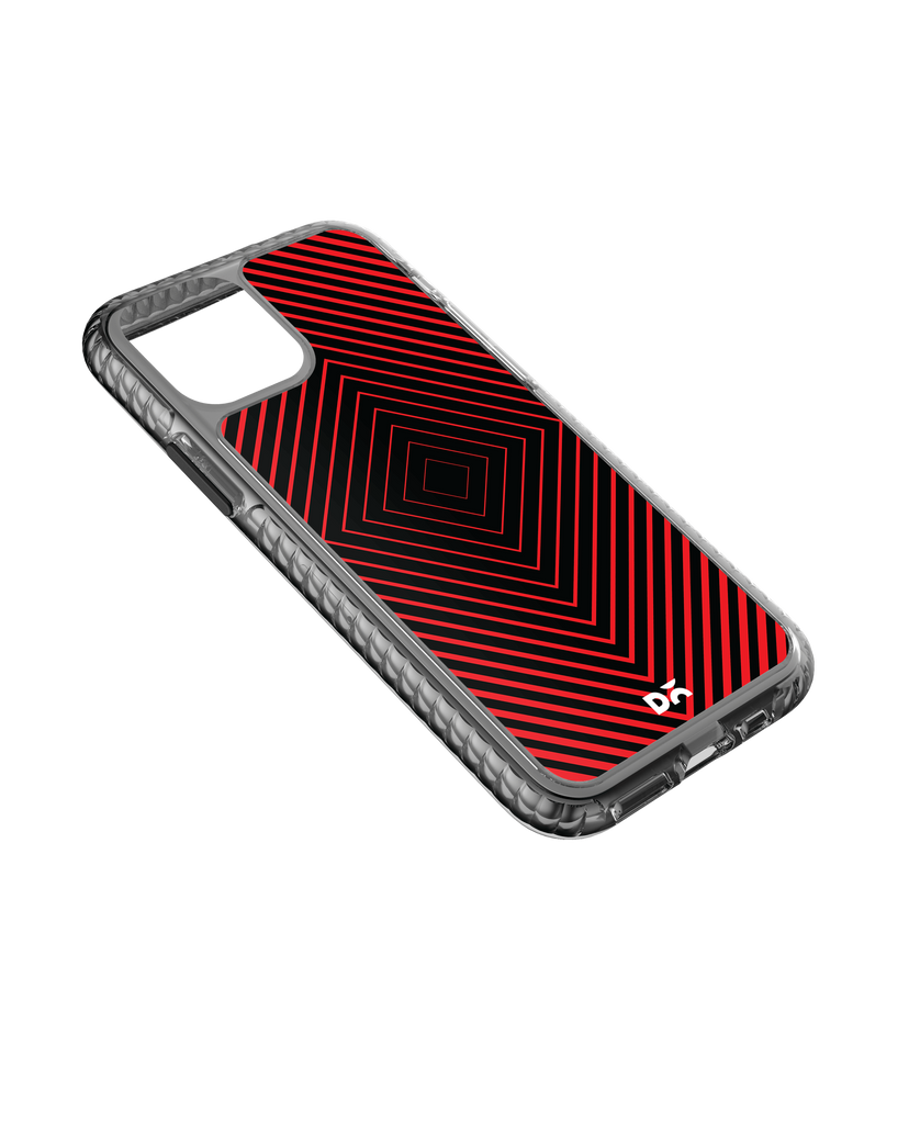DailyObjects Rhombus Red Stride 2.0 Case Cover For iPhone 11 Pro
