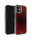 DailyObjects Rhombus Red Stride 2.0 Case Cover For iPhone 12