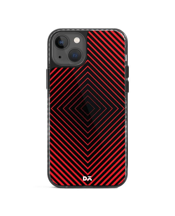 Rhombus Red Stride 2.0 Case Cover For iPhone 13 Mini