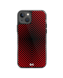 DailyObjects Rhombus Red Stride 2.0 Phone Case Cover For iPhone 15