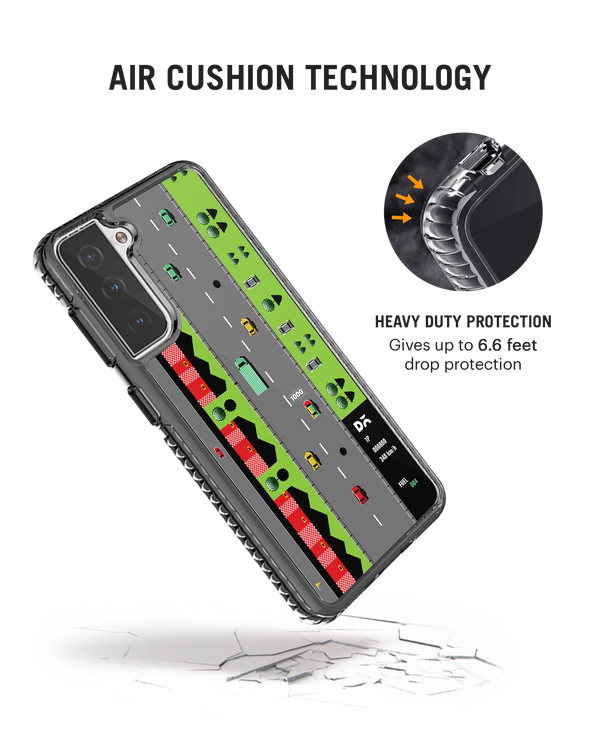 DailyObjects Road Rage Stride 2.0 Case Cover For Samsung Galaxy S21