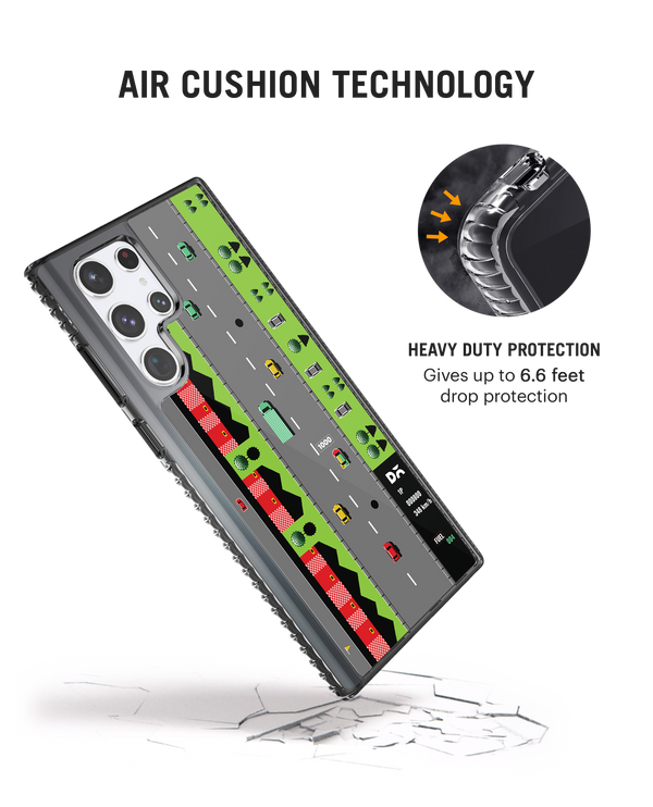 DailyObjects Road Rage Stride 2.0 Case Cover For Samsung Galaxy S22 Ultra