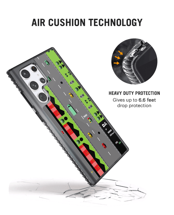 DailyObjects Road Rage Stride 2.0 Case Cover For Samsung Galaxy S23 Ultra