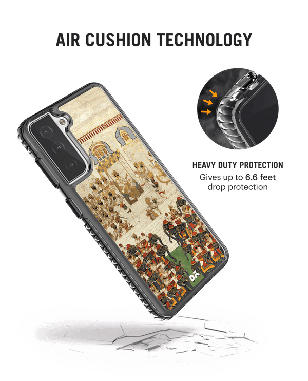 DailyObjects Royal Decree Stride 2.0 Case Cover For Samsung Galaxy S21