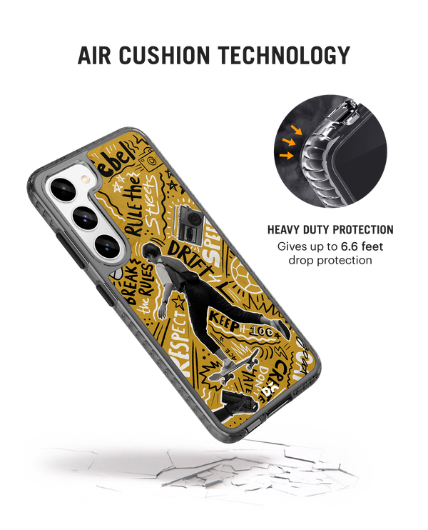 DailyObjects Rule The Streets Stride 2.0 Case Cover For Samsung Galaxy S23