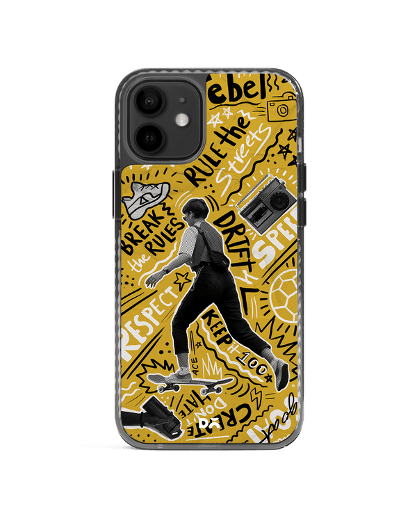 DailyObjects Rule The Streets Stride 2.0 Case Cover For iPhone 12