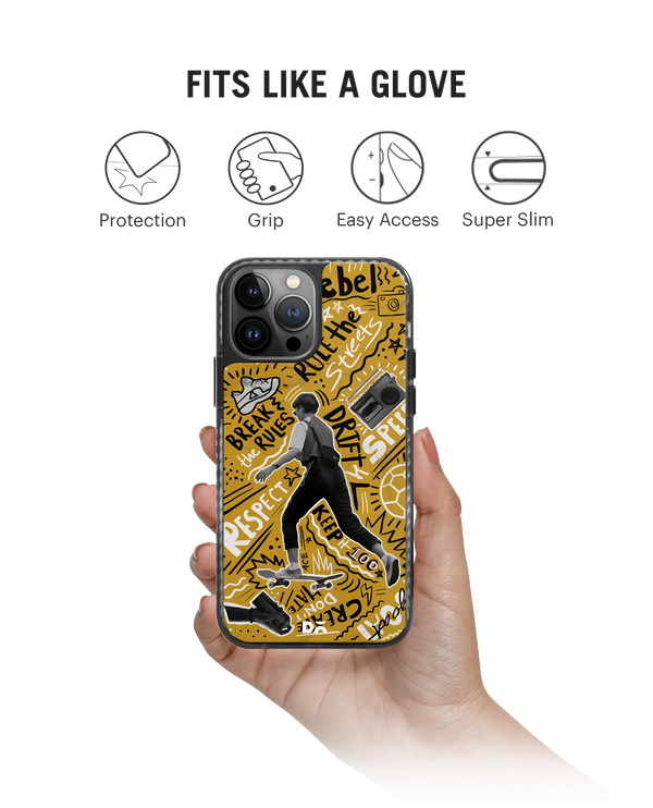 DailyObjects Rule The Streets Stride 2.0 Phone Case Cover For iPhone 15 Pro