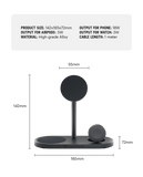 SURGE™ Max 3-In-1 Magnetic Wireless Charger (30W)