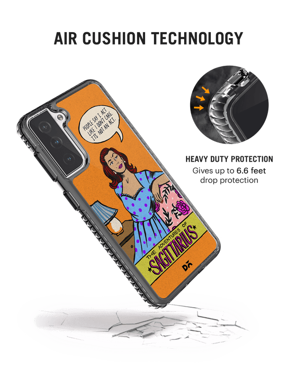 DailyObjects Sagittarius Stride 2.0 Case Cover For Samsung Galaxy S21