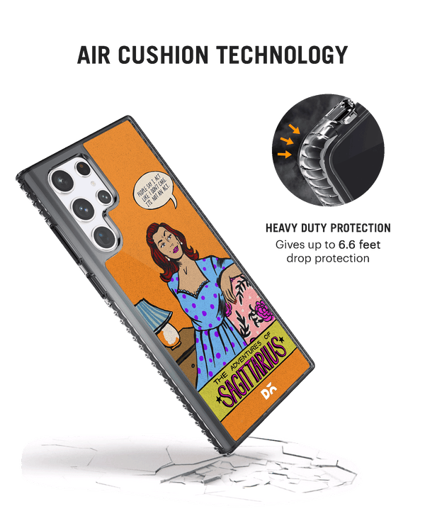 DailyObjects Sagittarius Stride 2.0 Case Cover For Samsung Galaxy S23 Ultra