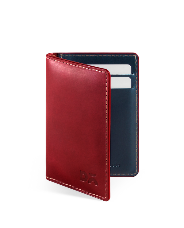 Log Bi-Fold Leather Wallet