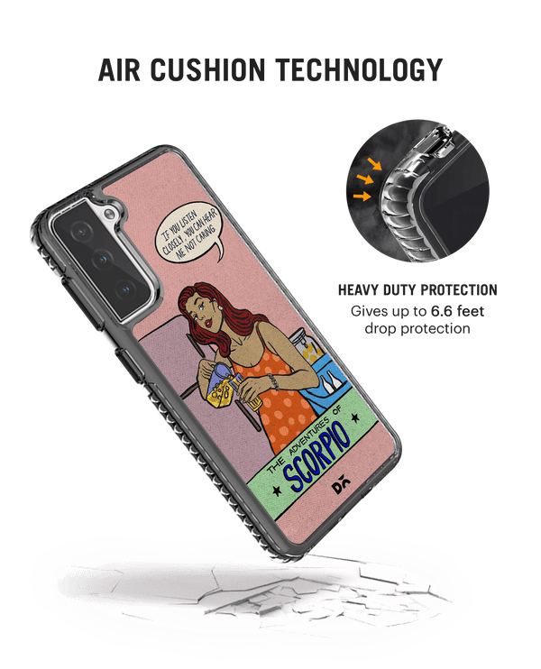 DailyObjects Scorpio Stride 2.0 Case Cover For Samsung Galaxy S21