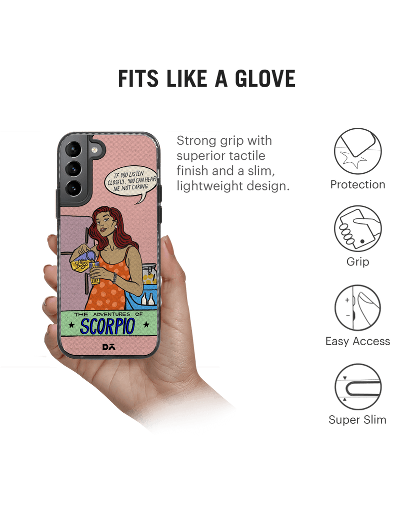 DailyObjects Scorpio Stride 2.0 Case Cover For Samsung Galaxy S21 FE