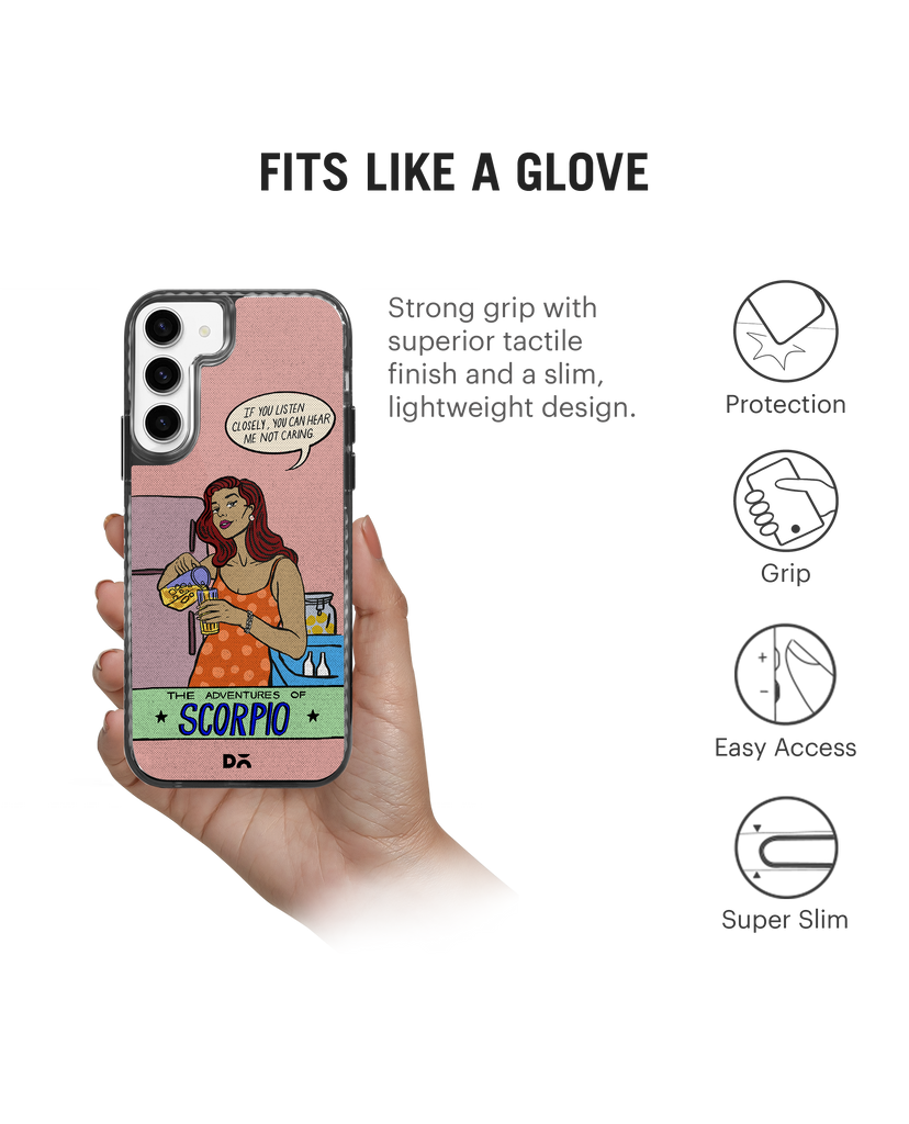 DailyObjects Scorpio Stride 2.0 Case Cover For Samsung Galaxy S23 Plus