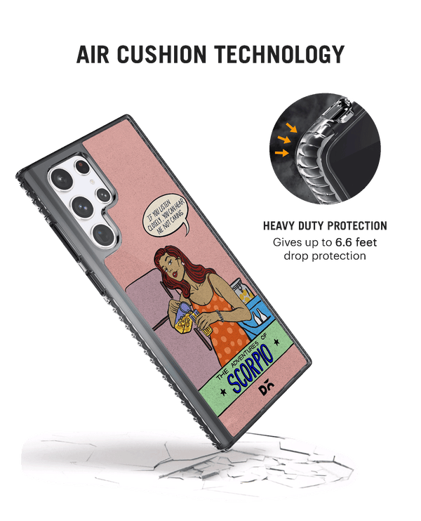 DailyObjects Scorpio Stride 2.0 Case Cover For Samsung Galaxy S23 Ultra