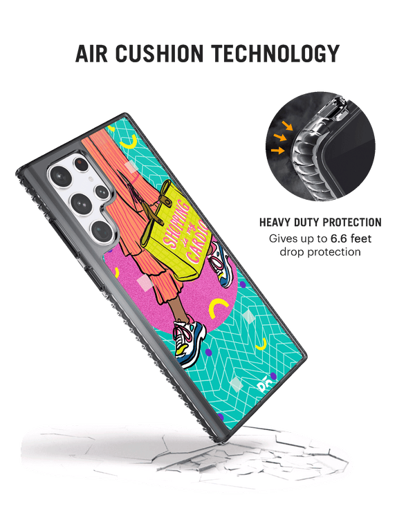 DailyObjects Shopping Cardio Stride 2.0 Case Cover For Samsung Galaxy S23 Ultra
