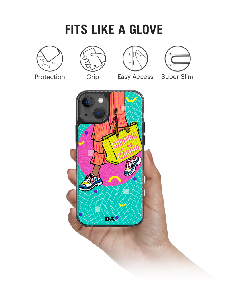 DailyObjects Shopping Cardio Stride 2.0 Phone Case Cover For iPhone 15 Plus