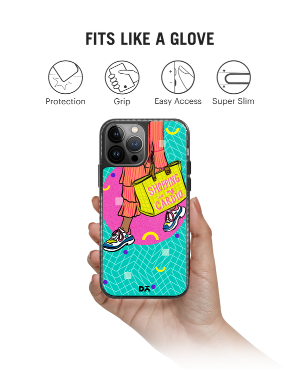 DailyObjects Shopping Cardio Stride 2.0 Phone Case Cover For iPhone 15 Pro
