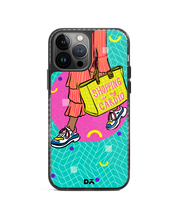 Shopping Cardio Stride 2.0 Phone Case Cover For iPhone 15 Pro Max