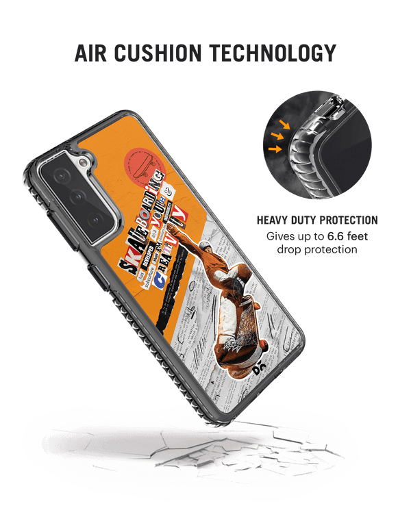 DailyObjects Skater Subculture Stride 2.0 Case Cover For Samsung Galaxy S21 FE