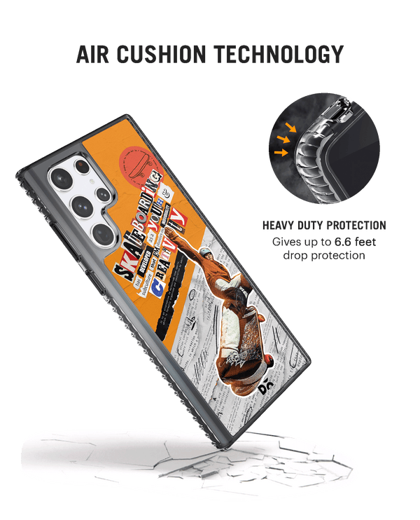 DailyObjects Skater Subculture Stride 2.0 Case Cover For Samsung Galaxy S23 Ultra