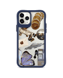 DailyObjects Space Disc Black Hybrid Clear Case Cover For iPhone 11 Pro