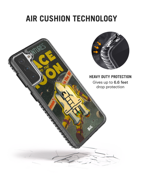 DailyObjects Space Rider Stride 2.0 Case Cover For Samsung Galaxy S21