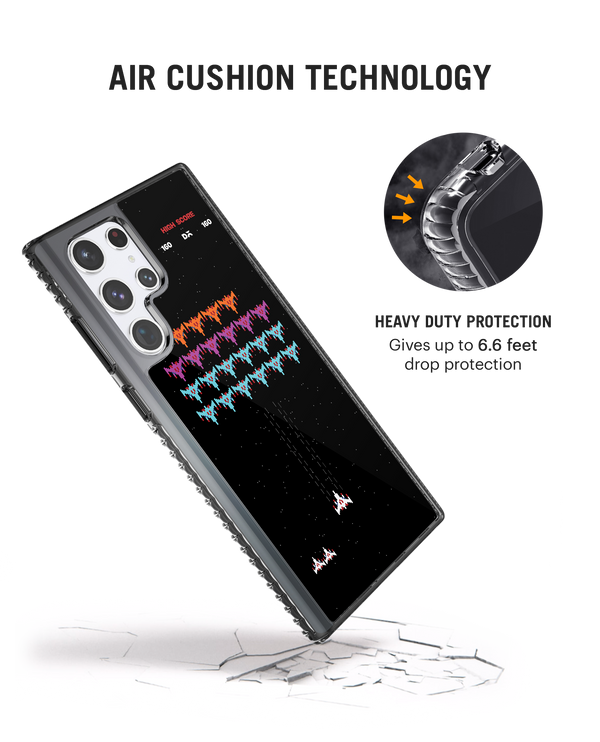 DailyObjects Space Strike Stride 2.0 Case Cover For Samsung Galaxy S22 Ultra