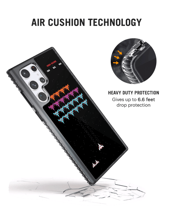 DailyObjects Space Strike Stride 2.0 Case Cover For Samsung Galaxy S23 Ultra