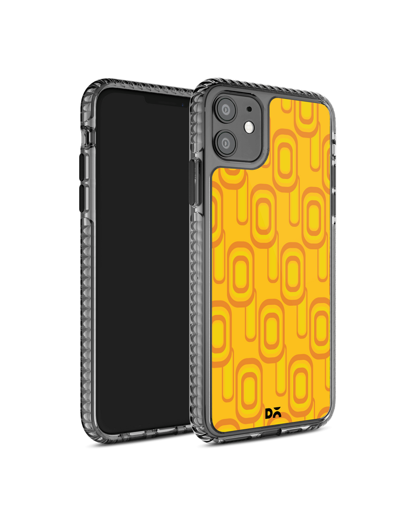 DailyObjects Squircle Yellow Stride 2.0 Case Cover For iPhone 11