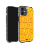 DailyObjects Squircle Yellow Stride 2.0 Case Cover For iPhone 12