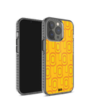 DailyObjects Squircle Yellow Stride 2.0 Case Cover For iPhone 13 Pro Max