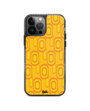 DailyObjects Squircle Yellow Stride 2.0 Case Cover For iPhone 13 Pro