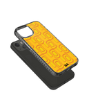 DailyObjects Squircle Yellow Stride 2.0 Phone Case Cover For iPhone 14