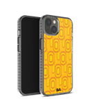 DailyObjects Squircle Yellow Stride 2.0 Phone Case Cover For iPhone 14 Plus