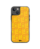 DailyObjects Squircle Yellow Stride 2.0 Phone Case Cover For iPhone 14