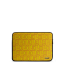 Squircle Yellow Zippered Sleeve For Laptop/MacBook