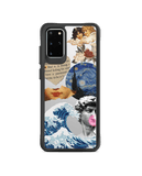 DailyObjects Starry Night Black Hybrid Clear Case Cover For Samsung Galaxy S20 Plus
