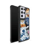 DailyObjects Starry Night Black Hybrid Clear Case Cover For Samsung Galaxy S21 Ultra