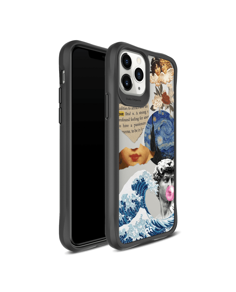 DailyObjects Starry Night Black Hybrid Clear Case Cover For iPhone 11 Pro
