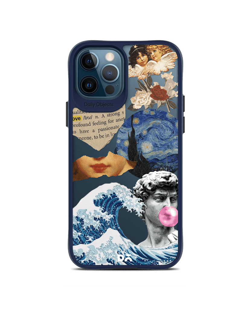 DailyObjects Starry Night Black Hybrid Clear Case Cover For iPhone 12 Pro Max