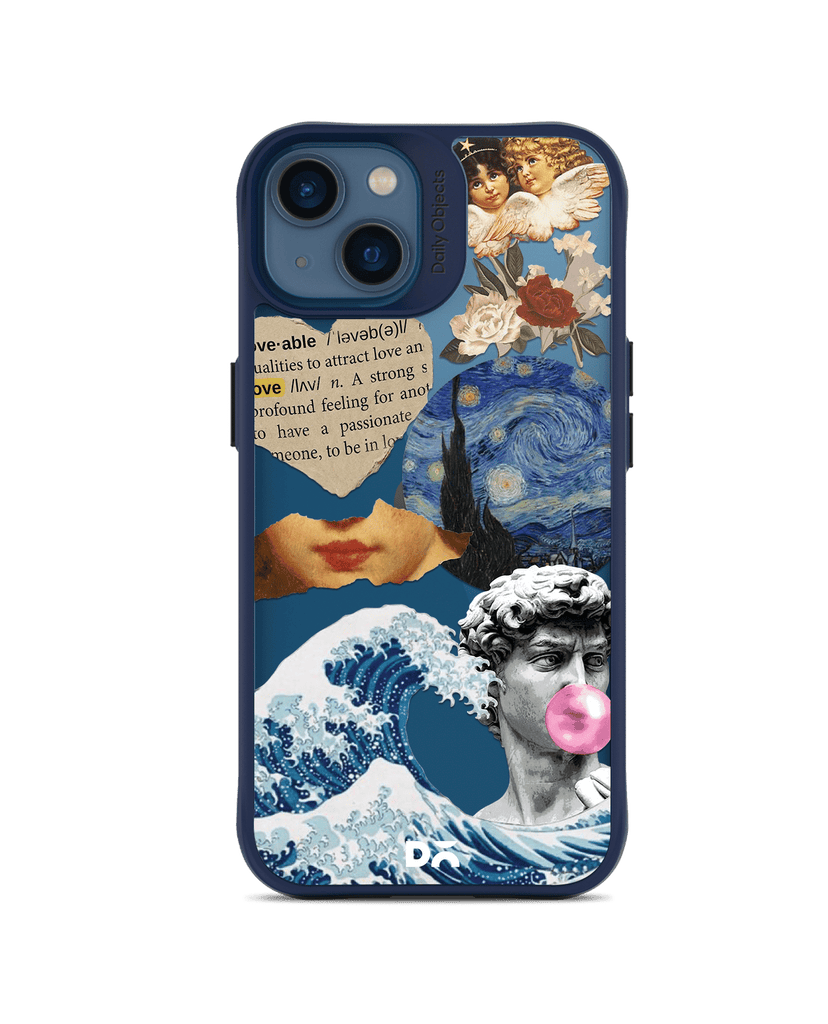 DailyObjects Starry Night Black Hybrid Clear Case Cover For iPhone 13