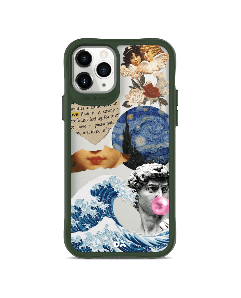 DailyObjects Starry Night Black Hybrid Clear Case Cover For iPhone 11 Pro