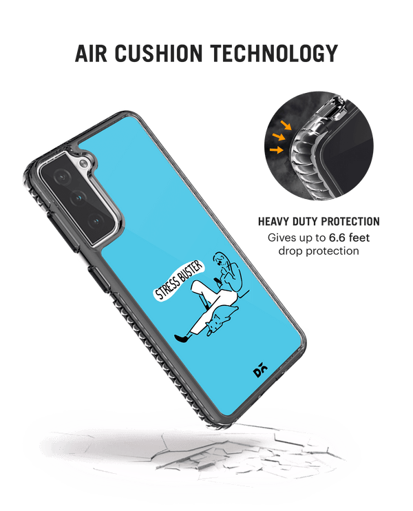 DailyObjects Stress Buster Stride 2.0 Case Cover For Samsung Galaxy S21