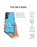 DailyObjects Stress Buster Stride 2.0 Case Cover For Samsung Galaxy S21