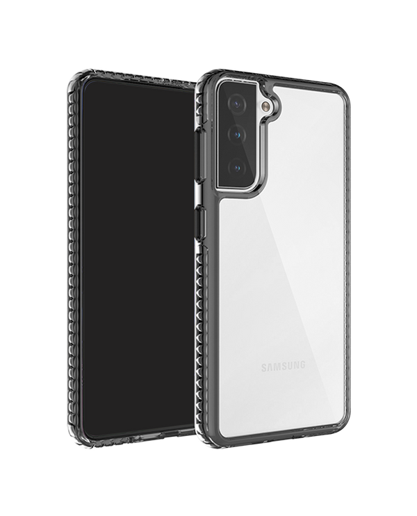 DailyObjects Stride 2.0 Clear Case Cover For Samsung Galaxy S22 Plus