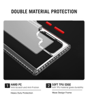 DailyObjects Stride 2.0 Clear Case Cover For Samsung Galaxy S23 Ultra